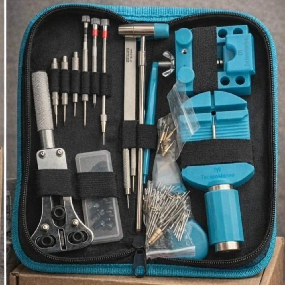 NEW‎ Invicta TechnoMarine Watch Travel Tool Kit TM-TK-003 Teal/Black #950